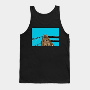 Tower Bridge - Blue Tank Top